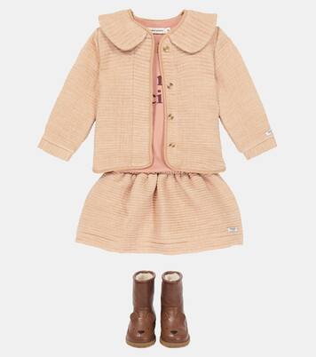 Stiefel Wadudu aus Leder mit Shearling | Donsje