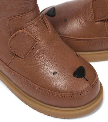 Stiefel Wadudu aus Leder mit Shearling | Donsje