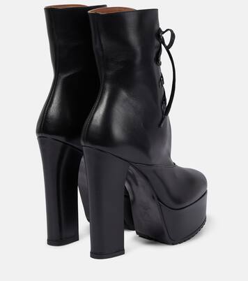 Trekk 135 leather ankle boots | Alaïa