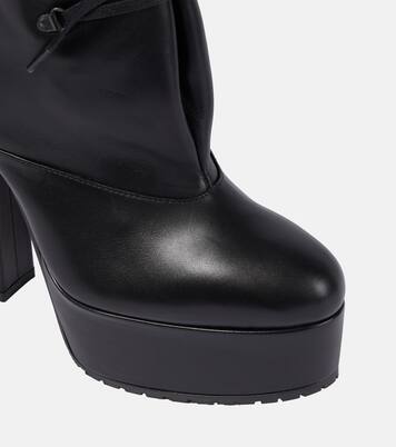 Trekk 135 leather ankle boots | Alaïa