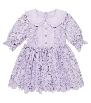 Floral lace dress | Self-Portrait Kids