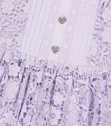 Floral lace dress | Self-Portrait Kids