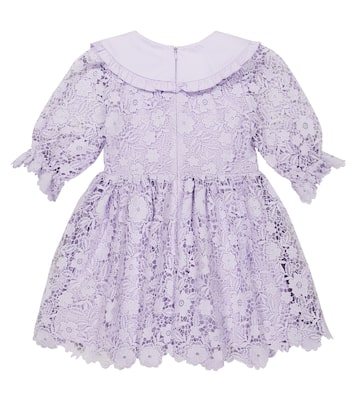 Floral lace dress | Self-Portrait Kids
