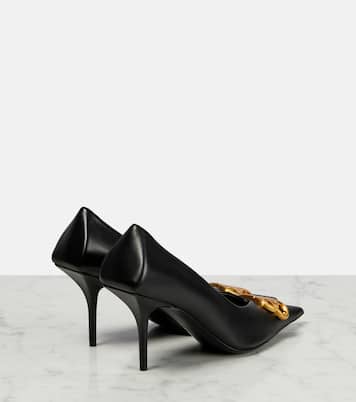 Pumps Square Knife BB aus Leder | Balenciaga