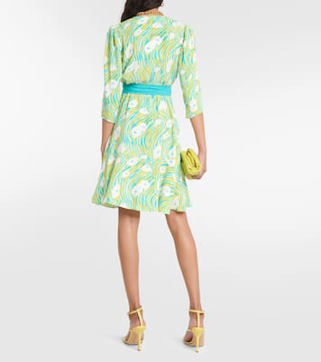 Miniabito con cintura e stampa | Diane von Furstenberg
