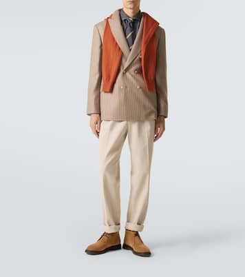 Suede ankle boots | Brunello Cucinelli