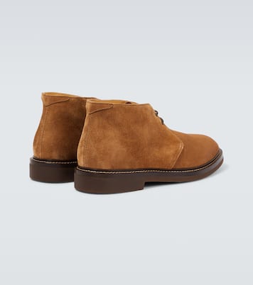 Suede ankle boots | Brunello Cucinelli