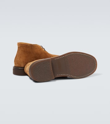 Suede ankle boots | Brunello Cucinelli