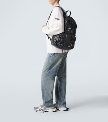 Le Cagole leather backpack | Balenciaga