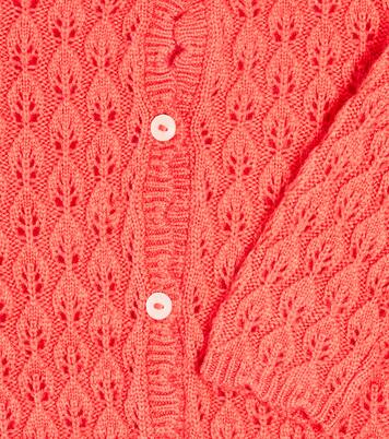 Baby open wool-blend cardigan | Tartine et Chocolat