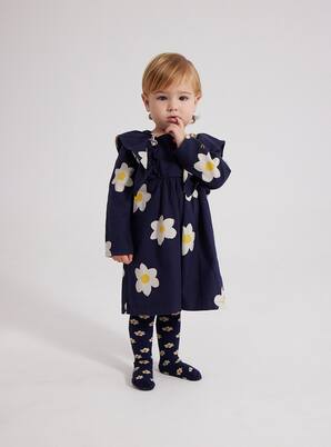 Bébé – Robe en coton à fleurs | Bobo Choses