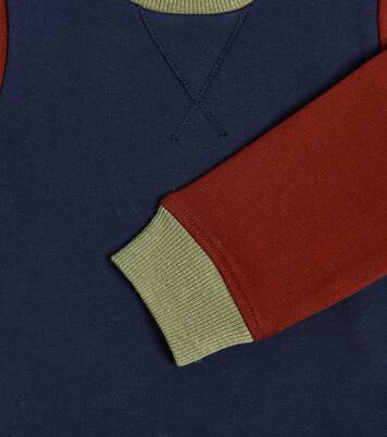 Baby Pernille cotton jersey sweatshirt | La Coqueta