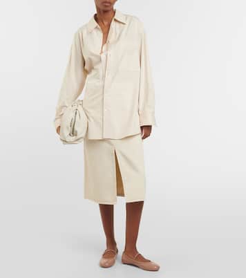 Carla leather ballet flats | Gianvito Rossi