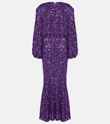 Maxikleid mit Pailletten | Rotate