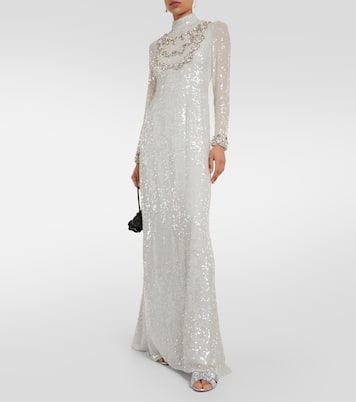 Mariza Is Back embellished leather mules | Christian Louboutin