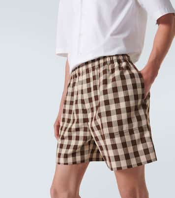 Gilbert Check shorts | Bode