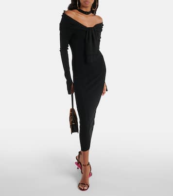 Midikleid La Robe Doble aus einem Wollgemisch | Jacquemus