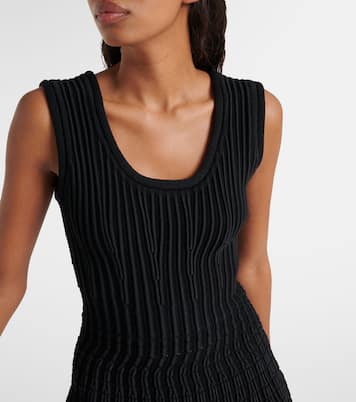 Minikleid aus Pointelle-Strick | Alaïa