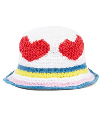 Knit canvas bucket hat  | Stella McCartney Kids