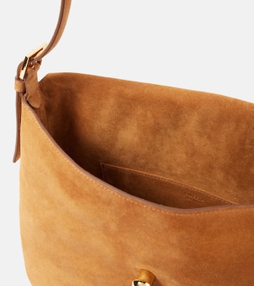 Borsa a spalla Tondo Large in suede | Savette