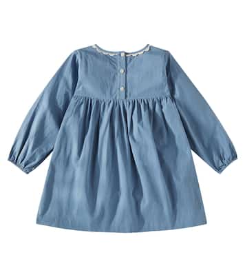 Robe Linoa brodée en coton | Louise Misha