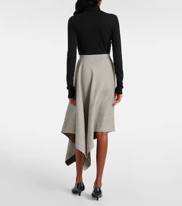 Midirock Mouline Duparc aus einem Wollgemisch | Joseph