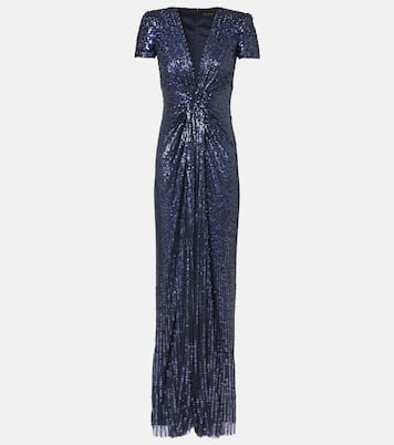 Robe longue Momoka à sequins | Jenny Packham