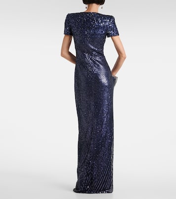 Robe longue Momoka à sequins | Jenny Packham