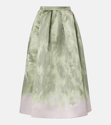 Satin midi skirt | Dries Van Noten