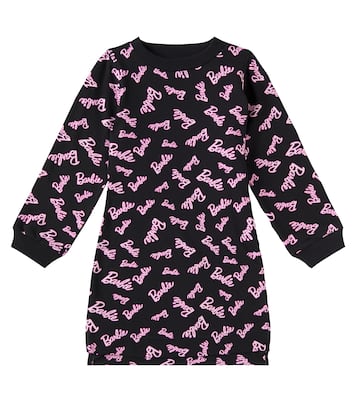 x Barbie® - Abito in jersey di misto cotone | Monnalisa