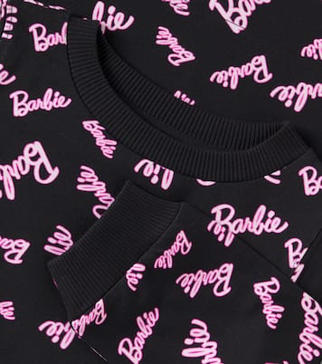 x Barbie® - Abito in jersey di misto cotone | Monnalisa