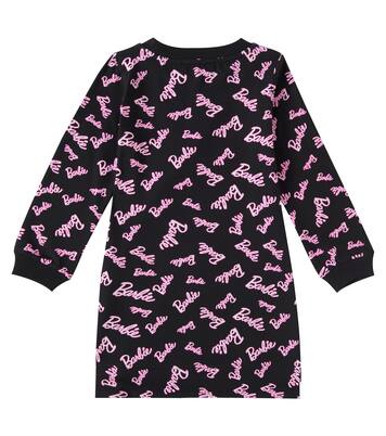 x Barbie® - Abito in jersey di misto cotone | Monnalisa