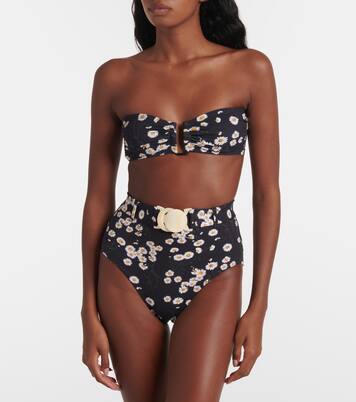 Bedrucktes Bikini-Höschen Discret | Eres