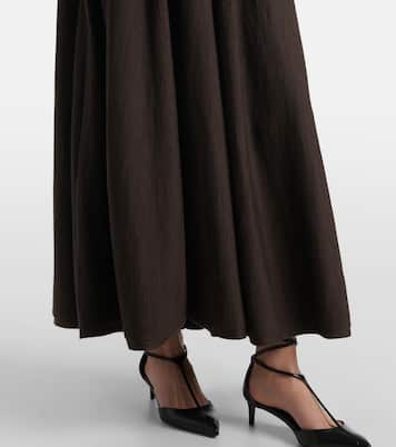 Abito lungo Ava in misto lana | Khaite