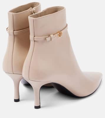 Ankle Boots Double T Buckle 65 aus Leder | Tory Burch