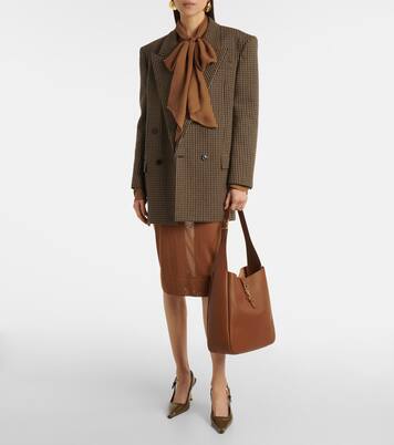 Le 5 à 7 Supple Large leather shoulder bag | Saint Laurent