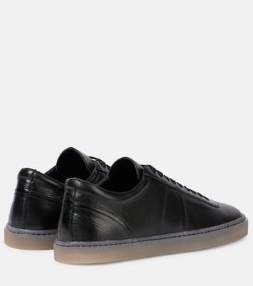 Linoleum leather low-top sneakers | Lemaire