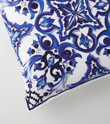 Medium printed canvas cushion | Dolce&Gabbana Casa