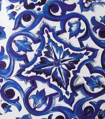 Medium printed canvas cushion | Dolce&Gabbana Casa