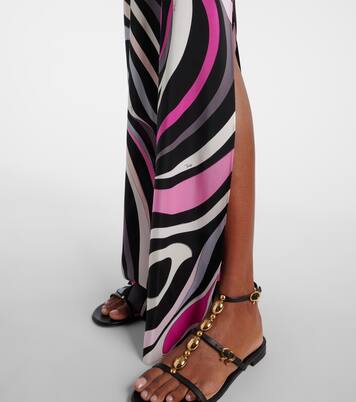 Abito sottoveste Marmo in crêpe de chine | Pucci