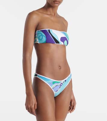 Orchidee printed bikini bottoms | Pucci
