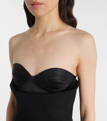 Ayla crêpe corset | Khaite