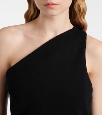 One-Shoulder-Top aus einem Wollgemisch | Róhe