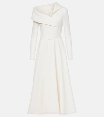Robe midi Odelle asymétrique | Safiyaa