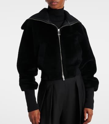 Chaqueta bomber de borrego | Victoria Beckham