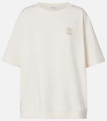 T-Shirt aus Baumwolle | Brunello Cucinelli