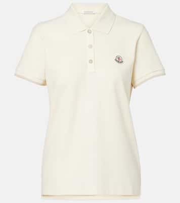 Logo cotton polo shirt | Moncler