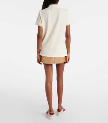 Logo cotton polo shirt | Moncler
