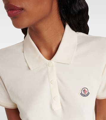 Logo cotton polo shirt | Moncler
