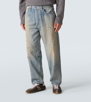 No. 37 distressed straight jeans | A.Presse